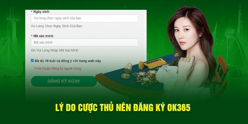 Lý do tin cậy nên đăng ký OK365